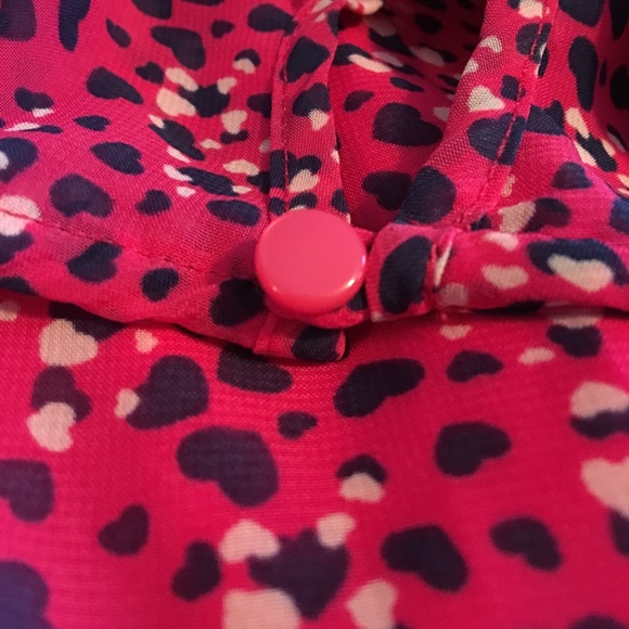 NWOT Pinky Girls size 5 flowy heart blouse w/tank - Picture 7 of 7